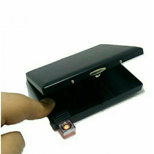 حافظة سجائر فرعونى مزودة بولاعة شحن يو اس بى (code1024)