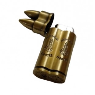 ولاعة غاز طلقتين معدن (code1027)