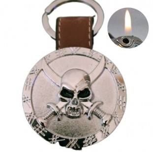 ولاعة ميدالية جمجمة (code1222)