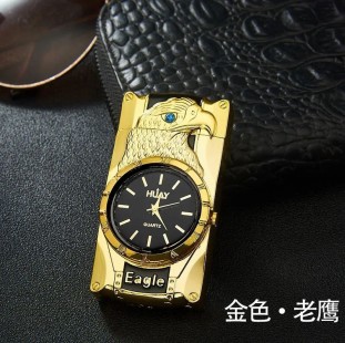 ولاعة سخان النسر الذهبى الفضى (code1063)