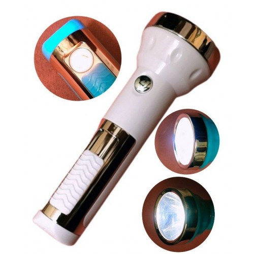 ولاعة شحن USB كشاف اضاءات متعددة (code1162)