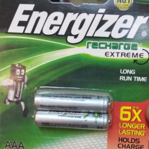 ٢ بطارية ريموت شحن من (code1166) Energizer  