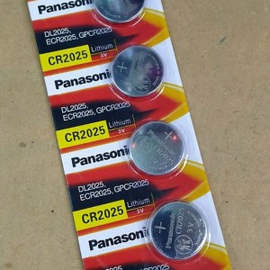 بطارية ليثيوم panasonic موديل CR2025 (code1212)
