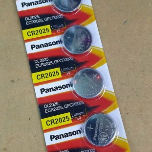 بطارية ليثيوم panasonic موديل CR2025 (code1212)