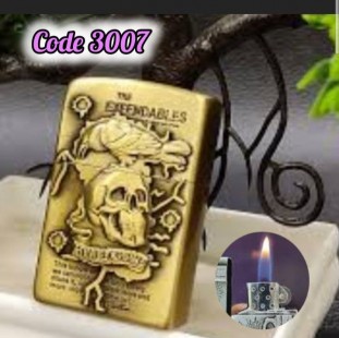 ولاعة غاز اتوماتيك المرتزقة الذهبى THE EXPENDABLES (code3007)