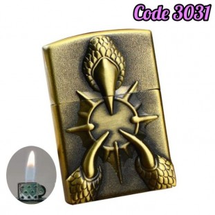 ولاعة غاز شعلة اتوماتيك الاخطبوط الذهبى (code3031)