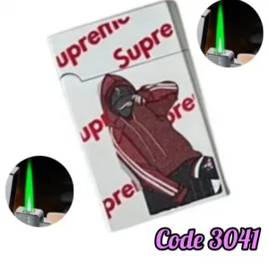 ولاعة سخان تعمل بالغاز من المعدن supre (code3041)