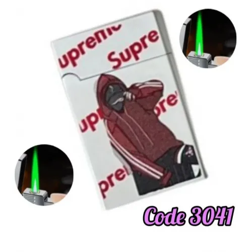 ولاعة سخان تعمل بالغاز من المعدن supre (code3041)