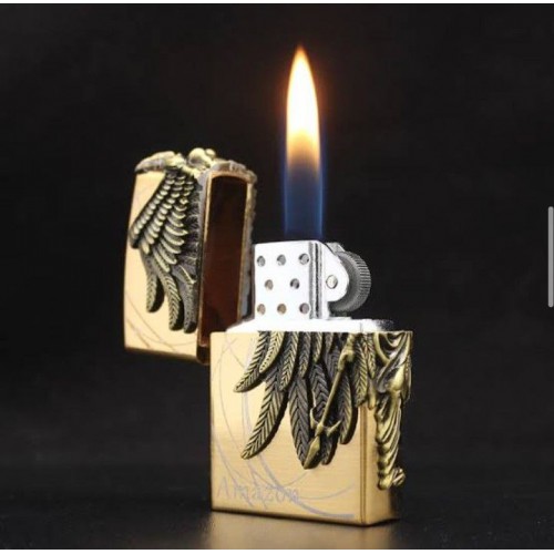 ,ولاعة غاز معدنية ذهبى اللون امازون amazone (code3059)