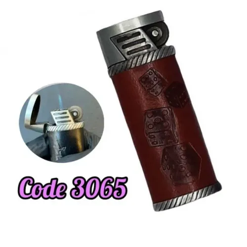 الولاعة القنبلة بغلاف جلد  (code3065)