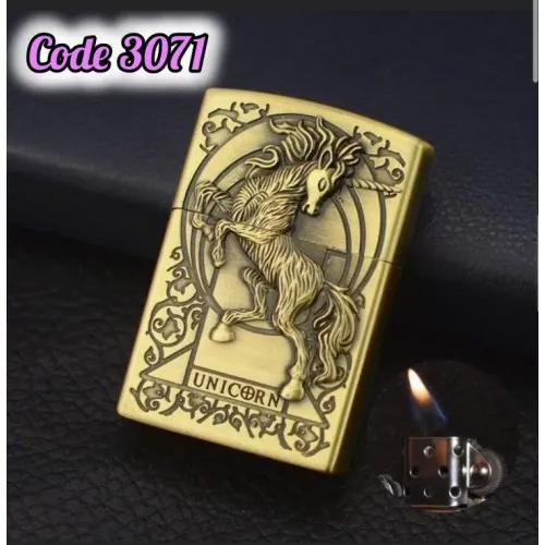 ولاعة وحيد القرن الذهبى unicorn (code3071)