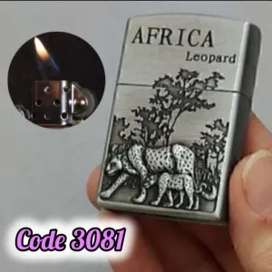 ولاعة النمر الافريقى الفضى AFRICA LEOPARD (code3081)