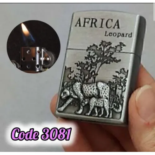 ولاعة النمر الافريقى الفضى AFRICA LEOPARD (code3081)
