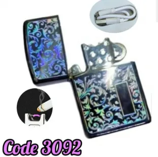 ولاعة الكتريك شحن يو اس بى USB (code3092)