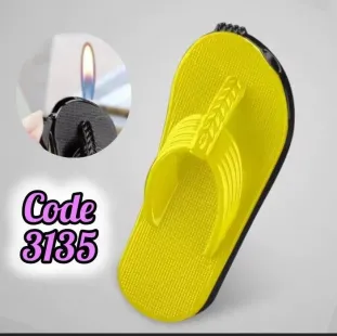 ولاعة غاز شبشب اصفر (code3135)