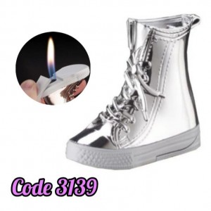ولاعة غاز بوت اطفال فضى (code3139)