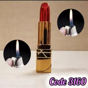 ولاعة روج ذهبى تعمل بالغاز (code3160)