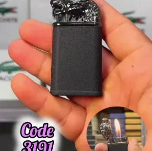 ولاعة غاز شعلة النمر الاسود (code3191)