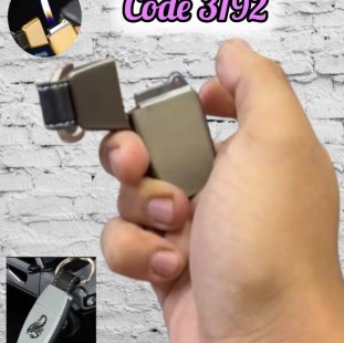 ولاعة شعلة ميدالية تعمل بالغاز  (code3192)