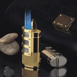 ولاعة ذهبى معدن سخان غاز (code3260)