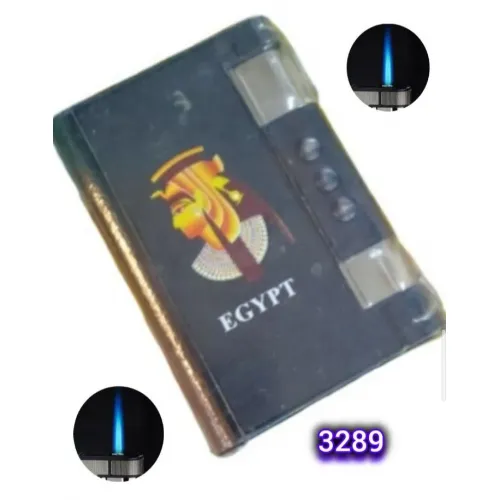 حافظة سجائر فرعونى مزودة بولاعة غاز (code3289)