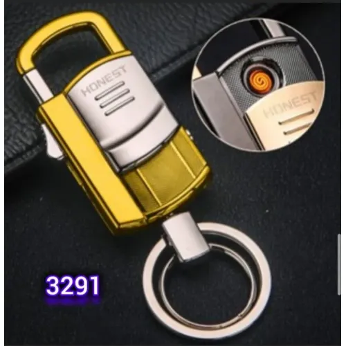 ميدالية للمفاتيح مدمج بها ولاعة شحن يو اس بى USB (code3291)