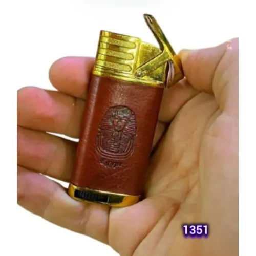 ولاعة سخان فرعونى وش جلد (code1351)