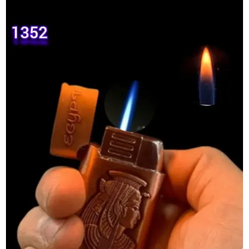 ولاعة فرعونى شعلتين عادى وسخان (code1352)