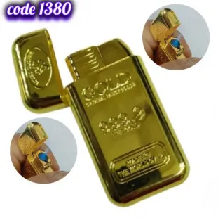 الولاعة الجولد lighter gold (code1380)