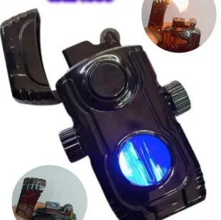 ولاعة اسبنر شعلتين تعمل بالغاز (code1386)