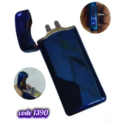 ولاعة الكتريك شحن USB مزودة بعداد شحن (code1390)