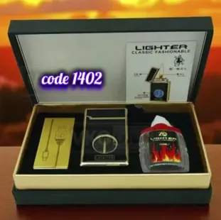 طقم ولاعة كامل تعمل بالنزين (code1402)