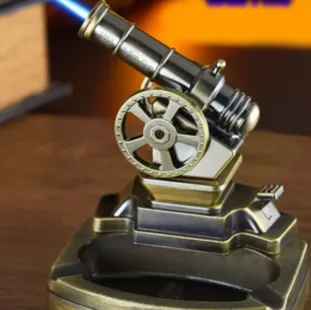 طفاية مكتبية المدفع مزودة بولاعة غاز سخان (code1412)