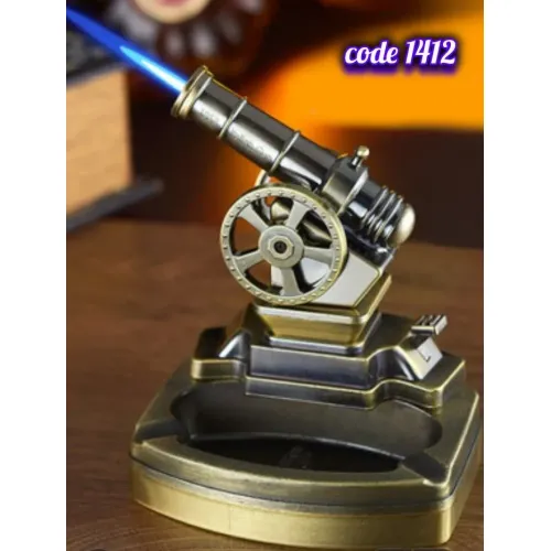 طفاية مكتبية المدفع مزودة بولاعة غاز سخان (code1412)