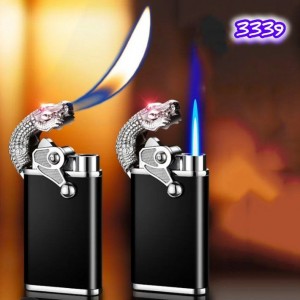 ولاعة التمساح شعلتين (code3339)