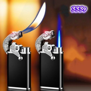 ولاعة التمساح شعلتين (code3339)