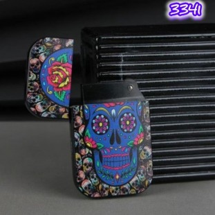 ولاعة غاز اتوماتيك الجمجمة الزرقاء (code3341)