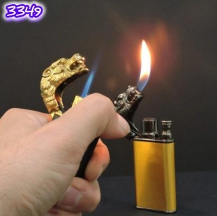 الولاعة الاسد الشعلتين (code3349)